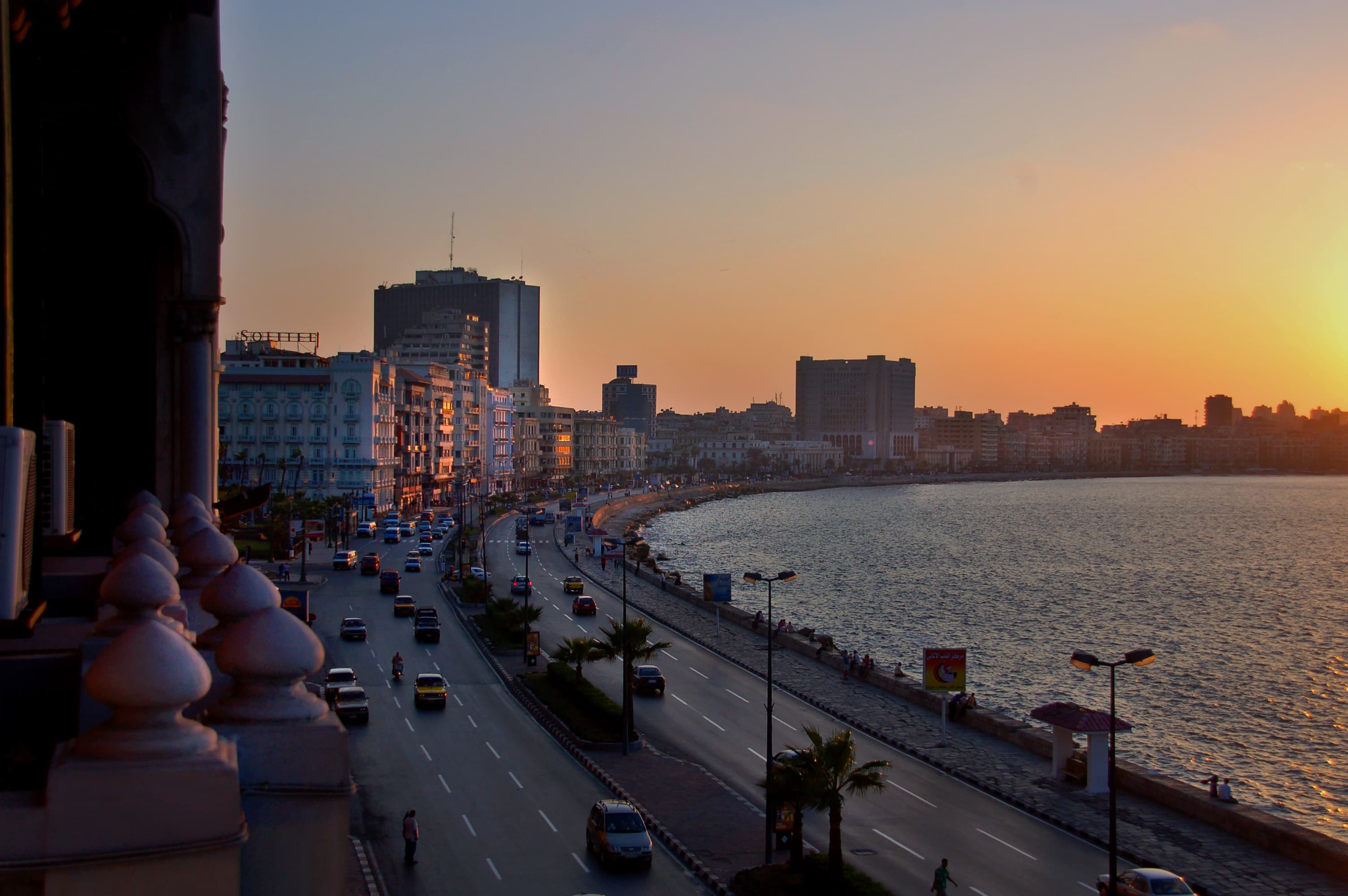 I want generate a podcast talking about city in Egypt. Alexandria 