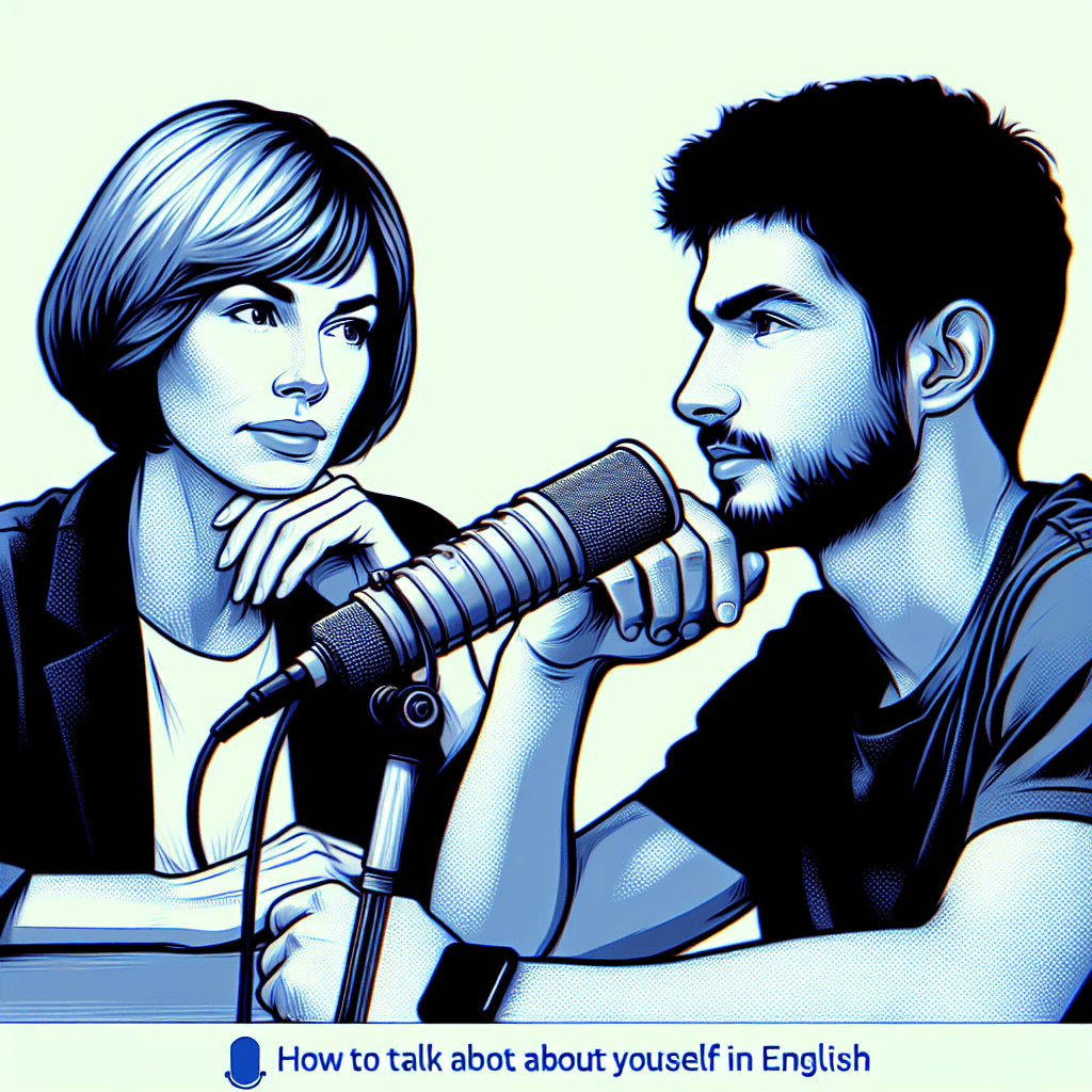 I want to generate a podcast about How to Talk About Yourself in English